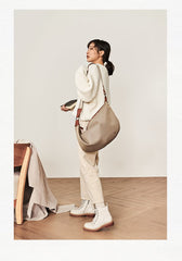 Fashion Nylon Mens Womens Khaki Messenger Bags Nylon Side Bag Shoulder Bag for Men Women - imessengerbags