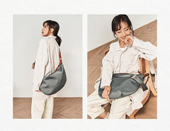 Fashion Nylon Mens Womens Khaki Messenger Bags Nylon Side Bag Shoulder Bag for Men Women - imessengerbags