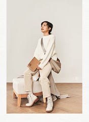 Fashion Nylon Mens Womens Khaki Messenger Bags Nylon Side Bag Shoulder Bag for Men Women - imessengerbags