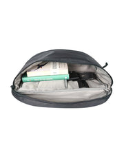 Cool Black Oxford Cloth PVC Men's Sling Bag Chest Bag One Shoulder Backpack For Men - imessengerbags