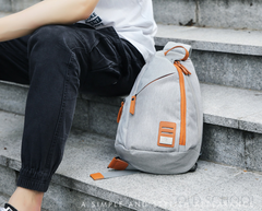 Cool Nylon Casual Men's Black Chest Bag One Shoulder Backpack For Men - imessengerbags