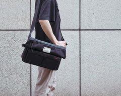 Cool OXFORD CLOTH PVC Men's Shoulder Bag School Bag Messenger Bag For Men - imessengerbags