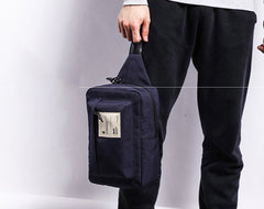 Cool Oxford cloth Casual Men's One Shoulder Backpack Sports Chest Bag Sling BagFor Men - imessengerbags