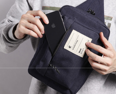 Cool Oxford cloth Casual Men's One Shoulder Backpack Sports Chest Bag Sling BagFor Men - imessengerbags
