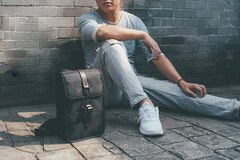 Nylon Cloth Casual Men's Sling Bag One Shoulder Backpack Chest Bag For Men - imessengerbags
