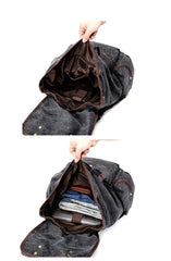 Cool Gray Fashion Mens Green Large Travel Backpack  14'' Computer Backpack for Men - imessengerbags