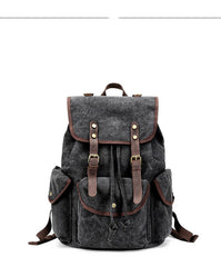 Cool Gray Fashion Mens Green Large Travel Backpack  14'' Computer Backpack for Men - imessengerbags