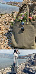 Vintage Cotton & Flax Womens Mens Tote Bag Shoulder Bag Tote Purse For Women - imessengerbags