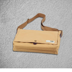 Cool Canvas Mens Side Bag 11'' Black Shoulder Bag College Bag Blue Messenger Bag for Men - imessengerbags