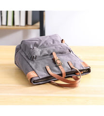 Canvas Leather Mens Womens Handbag Tote Bag Shoulder Bag Tote Purse For Men - imessengerbags