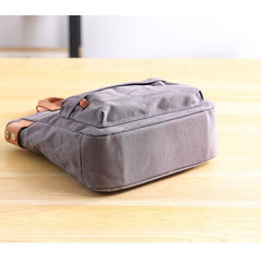 Canvas Leather Mens Womens Handbag Tote Bag Shoulder Bag Tote Purse For Men - imessengerbags