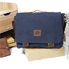 Cool Canvas Mens 15'' Side Bag Shoulder Bag College Bag Messenger Bag for Men - imessengerbags