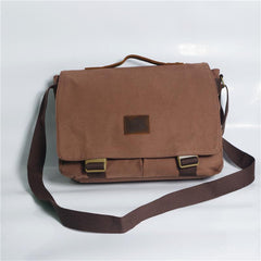 Cool Canvas Mens 15'' Side Bag Shoulder Bag College Bag Messenger Bag for Men - imessengerbags