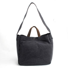 Cute Canvas Mens Womens White Handbag Tote Bag Shoulder Bag Tote Purse For Men - imessengerbags