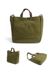 Cute Canvas Mens Womens White Handbag Tote Bag Shoulder Bag Tote Purse For Men - imessengerbags