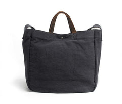 Cute Canvas Mens Womens White Handbag Tote Bag Shoulder Bag Tote Purse For Men - imessengerbags