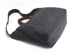 Cute Canvas Mens Womens White Handbag Tote Bag Shoulder Bag Tote Purse For Men - imessengerbags