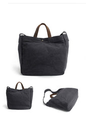 Cute Canvas Mens Womens White Handbag Tote Bag Shoulder Bag Tote Purse For Men - imessengerbags