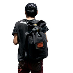 Cool Canvas Mens Khaki Barrel Travel Backpack Computer Backpack Hiking Backpack for Men - imessengerbags
