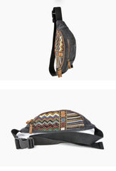 Cool Canvas Village Mens Sling Bag Chest Bag One Shoulder Backpack for Men