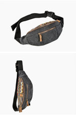 Cool Canvas Village Mens Sling Bag Chest Bag One Shoulder Backpack for Men - imessengerbags
