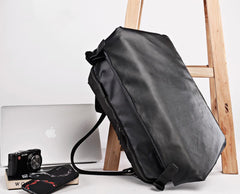 Cool OXFORD CLOTH PVC PU Men's Casual Sling Bag One Shoulder Backpack For Men - imessengerbags