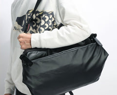 Cool OXFORD CLOTH PVC PU Men's Casual Sling Bag One Shoulder Backpack For Men - imessengerbags