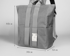 Cool Polyester Fibre Men's Fashion Large Blue Backpack Travel Handbag For Men - imessengerbags