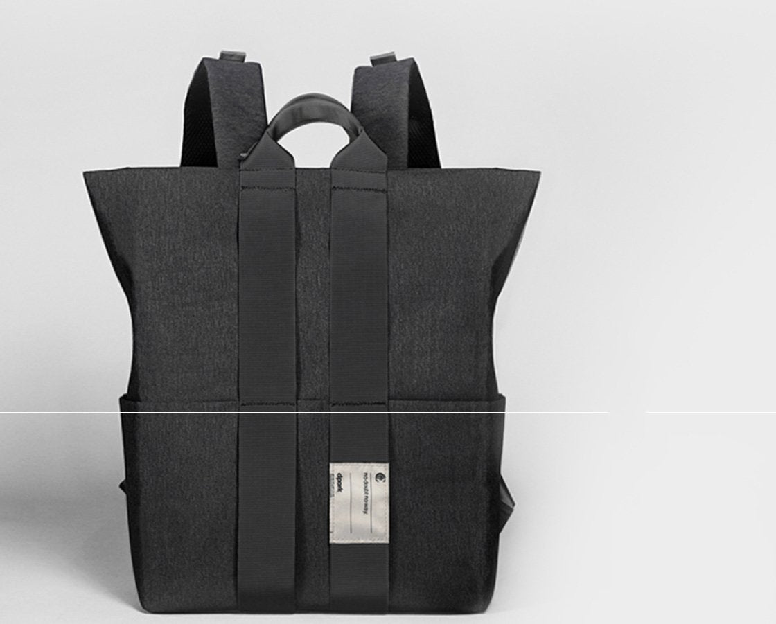 Cool Polyester Fibre Men's Fashion Large Blue Backpack Travel Handbag For Men - imessengerbags