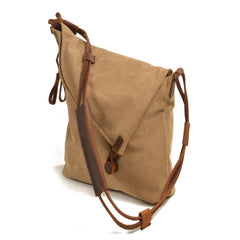 Cute Canvas Womens Mens Pink Side Bag Shoulder Bag Blue Messenger Bag For Men - imessengerbags