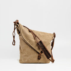 Cute Canvas Womens Mens Pink Side Bag Shoulder Bag Blue Messenger Bag For Men - imessengerbags