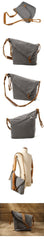 Cute Canvas Womens Mens Pink Side Bag Shoulder Bag Blue Messenger Bag For Men - imessengerbags