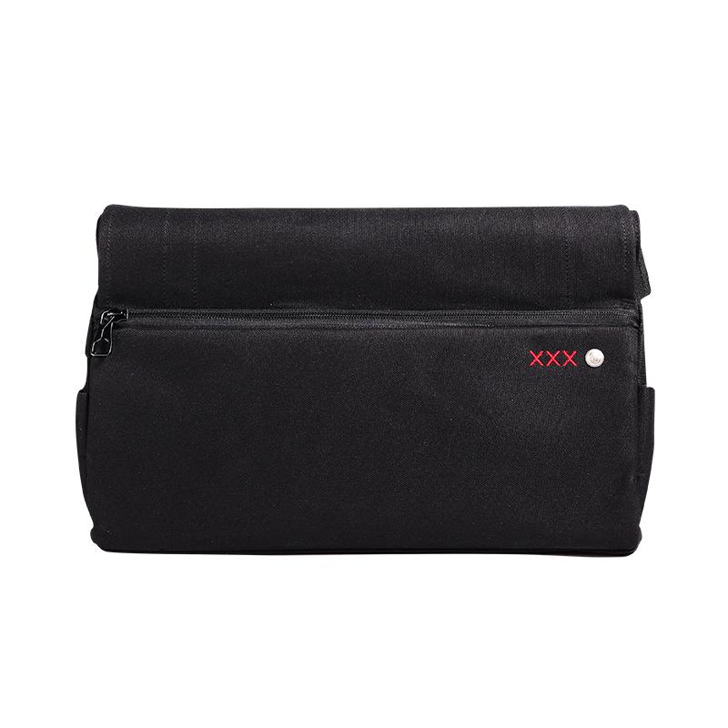 Fashion Oxford Cloth PVC Men's Black Sling Bag Chest Bag Blue One Shoulder Backpack For Men - imessengerbags
