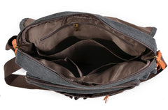 Cool Casual Canvas Mens 15.6'' Side Bag Shoulder Bag Large Messenger Bag For Men - imessengerbags