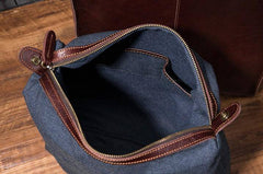 Cool Handmade Leather Mens Tote Bag Cool Messenger Tote Bag Handbag for men