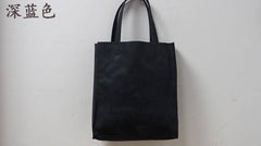 Cool Handmade Leather Mens Tote Bag Cool Messenger Tote Bag Handbag for men