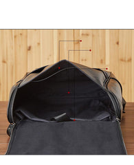 Cool Leather Black Mens Large Brown Backpacks Travel Backpack 14inch Laptop Backpack for Men - imessengerbags