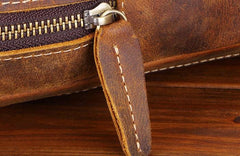 Cool Leather Chest Bag Sling Bag Sling Crossbody Bag Sling Travel Bag Sling Hiking Bags For Men - imessengerbags