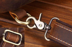 Cool Leather Chest Bag Sling Bag Sling Crossbody Bag Sling Travel Bag Sling Hiking Bags For Men - imessengerbags