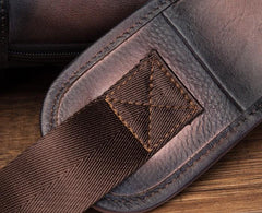 Cool Leather Chest Bag Sling Bag Sling Crossbody Bag Sling Travel Bags Sling Hiking Bag For Men - imessengerbags