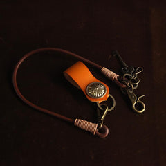 Cool Leather Biker Wallet Chain Pants Chain Buckle Rope Jeans Chain Jean Chain For Men - imessengerbags