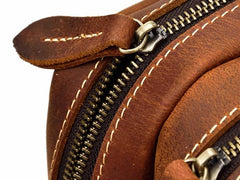 Cool Leather Men Vintage Briefcase Work Bag Handbag Shoulder Bags For Men - imessengerbags