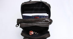 Cool Leather Mens Backpack Large Cool Vintage Large Travel Backpack Bag for Men