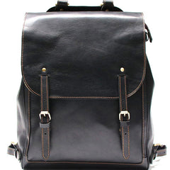 Cool Leather Mens Backpacks Travel Backpack Laptop Backpack for Men