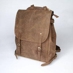 Cool Leather Mens Backpacks Travel Backpack Laptop Backpack for Men