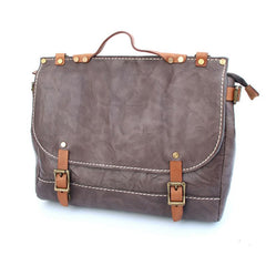 Cool Leather Mens Briefcase Messenger Bag Handbag Shoulder Bag for men