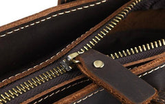 Cool Leather Mens Coffee Briefcase Handbag Messenger Bag Shoulder Bag for Men - imessengerbags