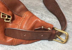 Cool Leather Mens FANNY PACK MENS WAIST BAG HIP PACK BELT BAG FOR MEN - imessengerbags