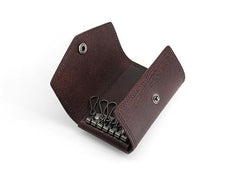 Cool Leather Mens Key Wallet Car Keys Holder Car Keys Case for Men - imessengerbags