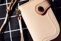 Cool Leather Mens Key Wallet Small Chain Wallet for Mens - imessengerbags